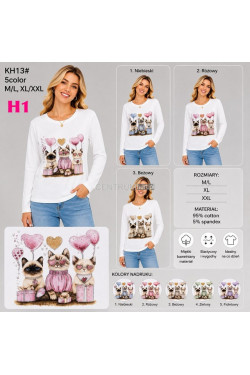 Bluzka damska (M-2XL) KH13