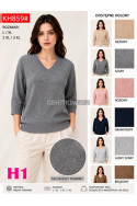 Sweter damski (L-3XL) KH8