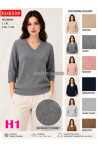 Sweter damski (L-3XL) KH8