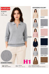 Sweter damski (L-3XL) KH8