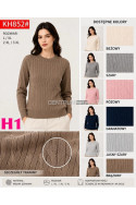 Sweter damski (L-3XL) KH8