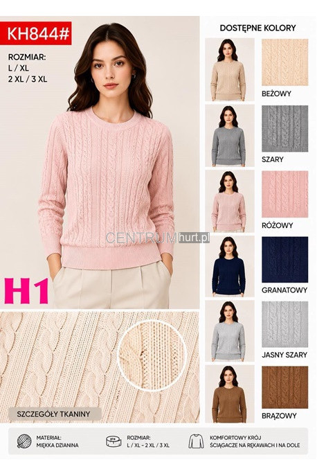 Sweter damski (L-3XL) KH8