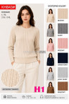 Sweter damski (L-3XL) KH8