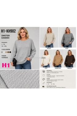 Sweter damski (L-3XL) KH902