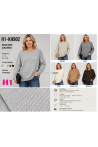 Sweter damski (L-3XL) KH9
