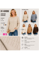 Sweter damski (L-3XL) KH9