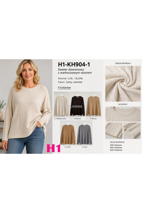 Sweter damski (L-3XL) KH9