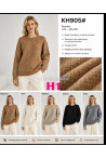 Sweter damski (L-3XL) KH9