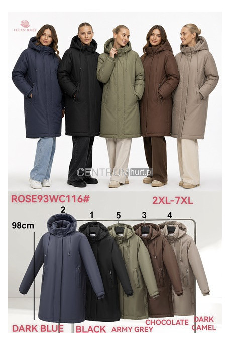 Kurtki damskie zimowe (2XL-7XL) 1