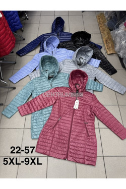 Kurtki damskie przejściowe (5XL-9XL) 22-57