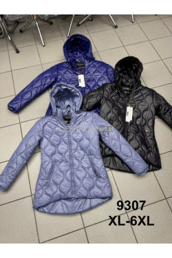 Kurtki damskie przejściowe (XL-6XL) 9307
