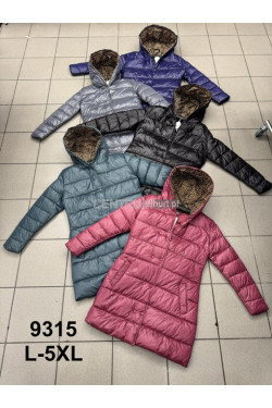 Kurtki damskie przejściowe (L-5XL) 9315