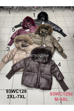 Kurtki damskie przejściowe (2XL-7XL) 93WC129
