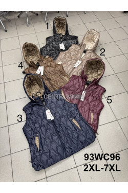Kurtki Kamizelki damskie (2XL-7XL) 93WC96