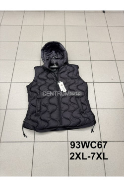 Kurtki Kamizelki damskie (2XL-7XL) 93WC67