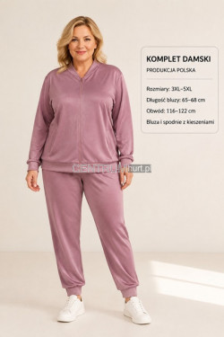 Komplet damskie Polskie (3XL-5XL) 7546