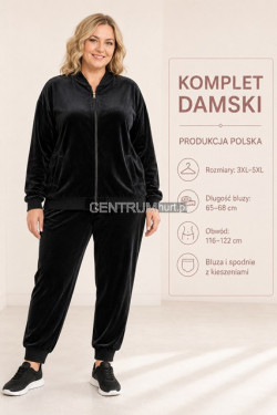 Komplet damskie Polskie (3XL-5XL) 7549