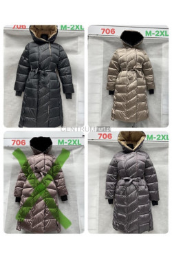 Kurtki damskie zimowe (M-2XL) 706