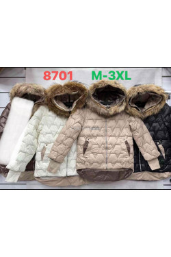 Kurtki damskie zimowe (M-3XL) 8701