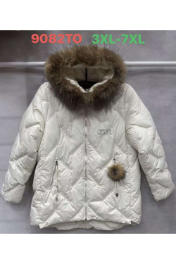 Kurtki damskie zimowe (3XL-7XL) 9082TO