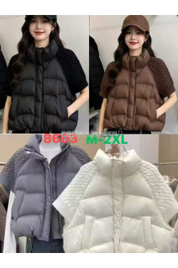 Kurtki damskie zimowe (M-2XL) 8603