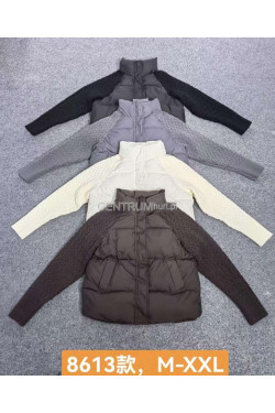 Kurtki damskie zimowe (M-2XL) 8613