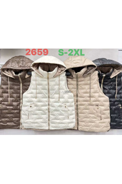 Kurtki kamizelki damskie (S-2XL) 2659