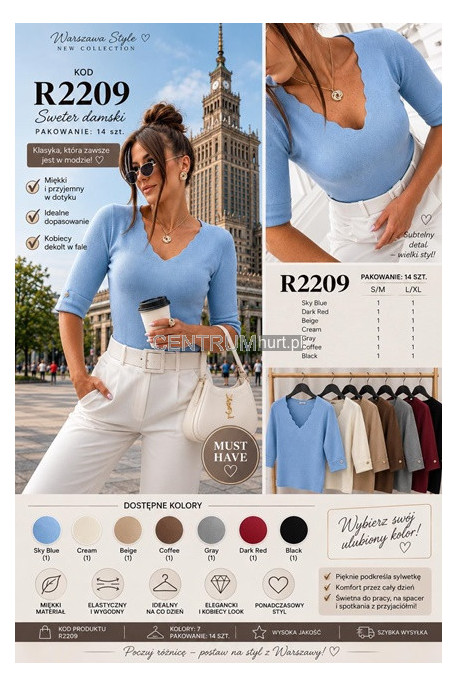Sweter damski (S-XL) 1