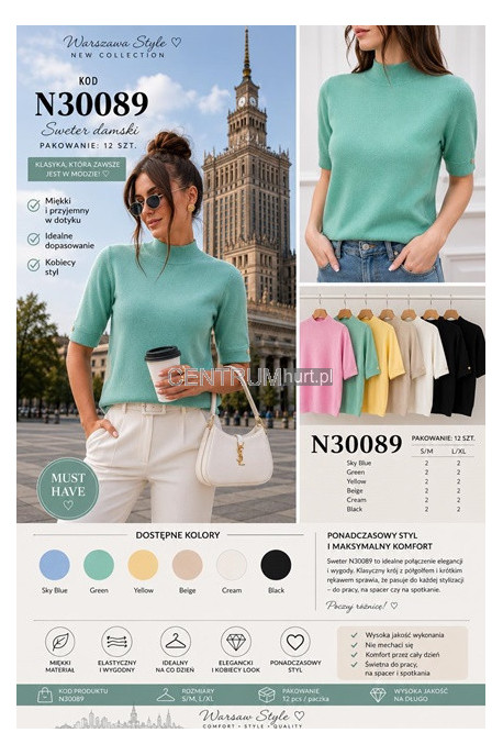 Sweter damski (S-XL) 1