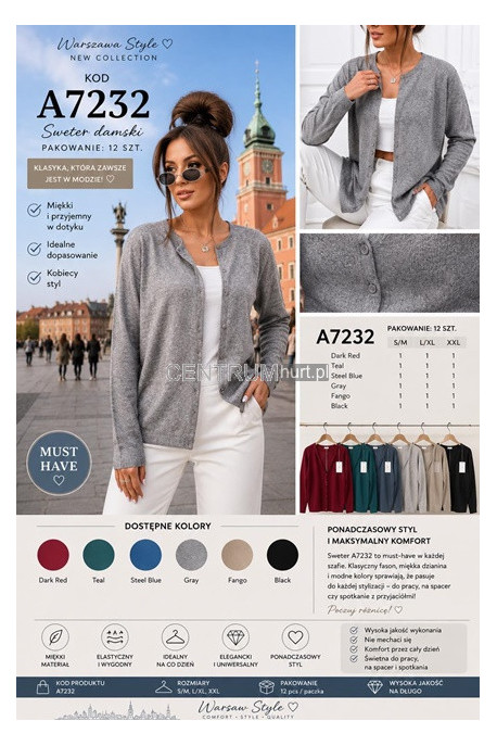 Sweter damski (S-XL) 1