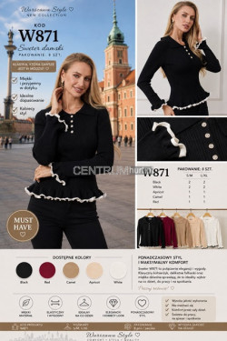 Sweter damski (S-XL) W871