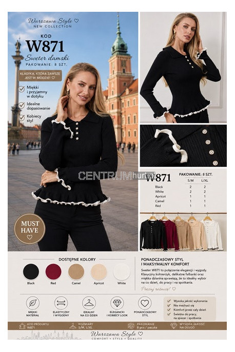 Sweter damski (S-XL) 1