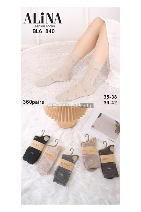 Skarpety damskie alpaka (35-42) 1