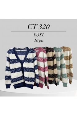 Sweter damski (L-3XL) 8218
