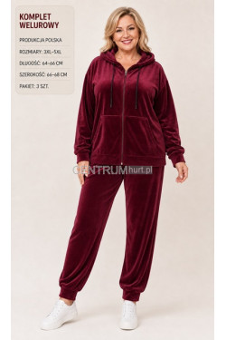 Komplet damskie Polskie (3XL-5XL) 8742