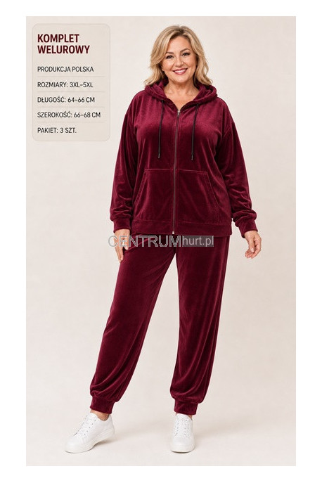 Komplet damskie Polskie (3XL-5XL) 87