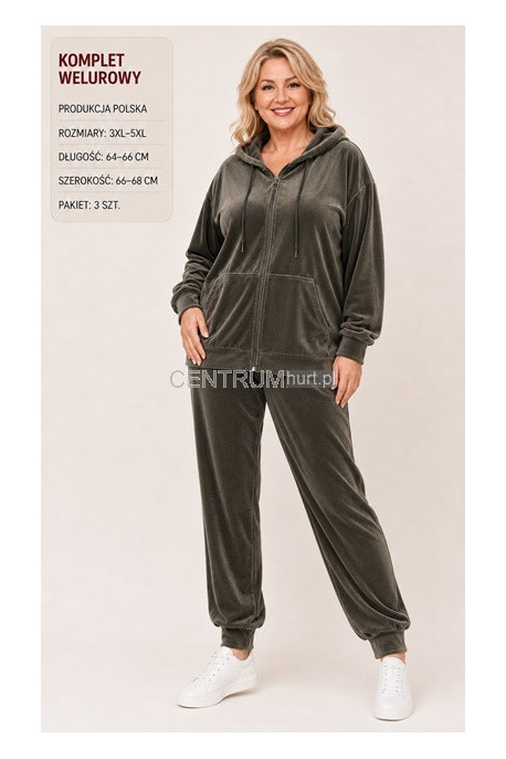 Komplet damskie Polskie (3XL-5XL) 87