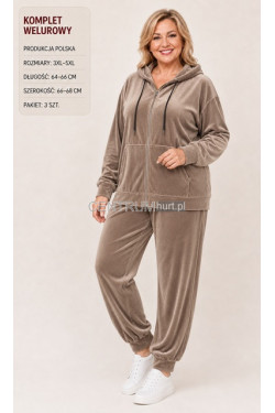 Komplet damskie Polskie (3XL-5XL) 8744