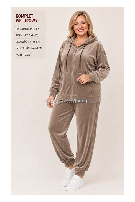 Komplet damskie Polskie (3XL-5XL) 87