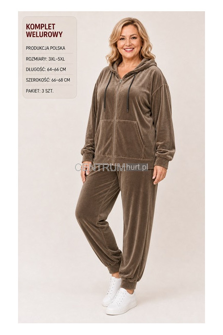 Komplet damskie Polskie (3XL-5XL) 87