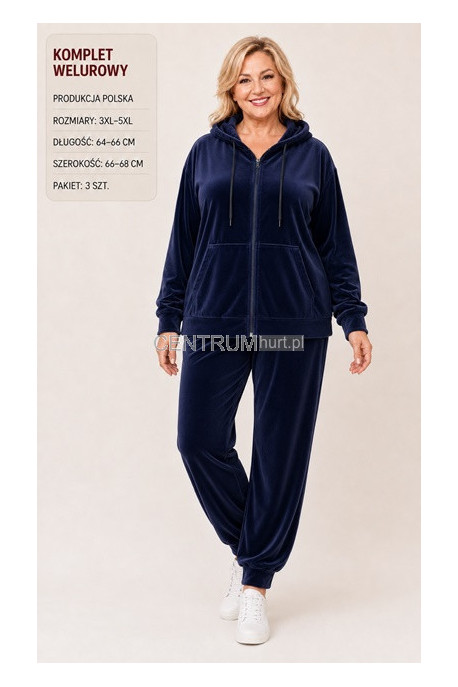 Komplet damskie Polskie (3XL-5XL) 87