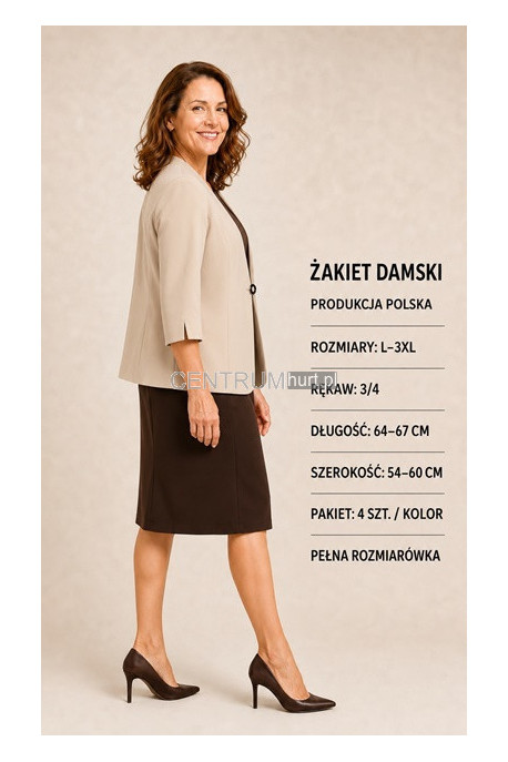 Żakiet damskie Polskie (L-3XL) 87