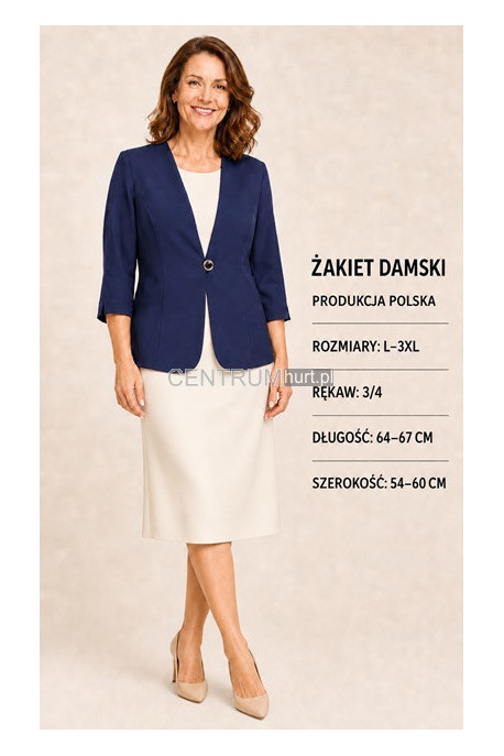 Żakiet damskie Polskie (L-3XL) 87