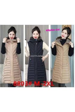 Kurtki kamizelki damskie (M-2XL) 8803