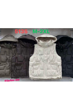 Kurtki kamizelki damskie (M-2XL) 5136
