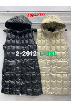 Kurtki kamizelki damskie (L-4XL) 2912