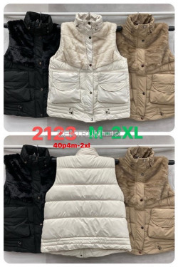 Kurtki kamizelki damskie (M-2XL) 2123