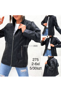 Kurtka skórzana damska (2XL-6XL) 275