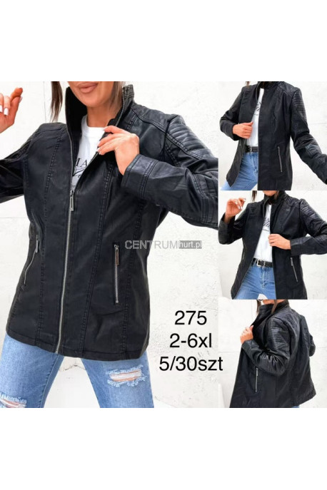 Kurtka skórzana damska (M-3XL) 2