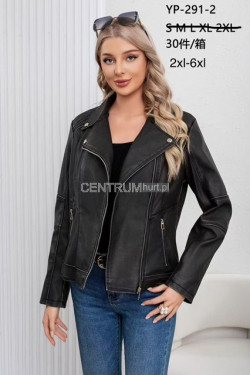 Kurtka skórzana damska (2XL-6XL) YP-291-2